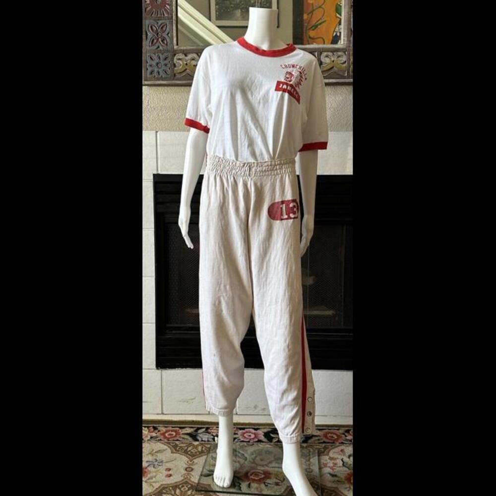 VTG 1976-81 Chowchilla Phys Educ. SweatPants M 28-34 Part Of Uniform See Desc.